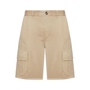 Loewe X Paula`S Ibiza Men Shorts In Light Washed Cotton Satin